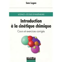 Introduction &agrave; la cin&eacute;tique chimique