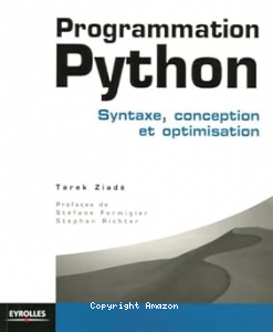 Programmation Python:Syntax,conception et optimisation.