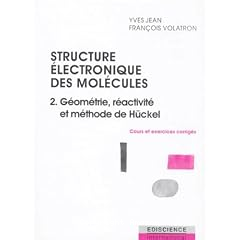 Structure &eacute;lectronique des mol&eacute;cules