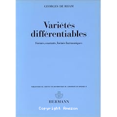Vari&eacute;t&eacute;s diff&eacute;rentiables.