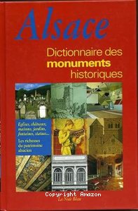Dictionnaire des monument historiques d'alsace