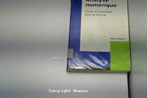 Analyse num&eacute;rique