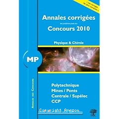 Physique et chimie, MP