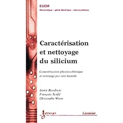 Caractérisation et nettoyage du silicium