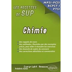 chimie : des rappels de cours,des methodesillustrees par des exemples