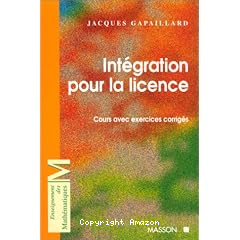 Int&eacute;gration pour la licence