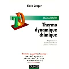 Thermodynamique chimique
