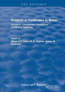 Analysis of pesticides in water