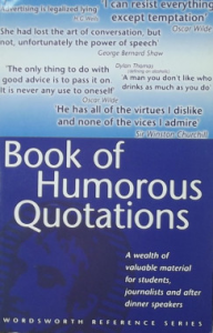 Book of humorous quotations