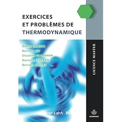 Exercices et problemes de thermodynamique