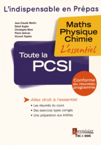 Toute la PCSI